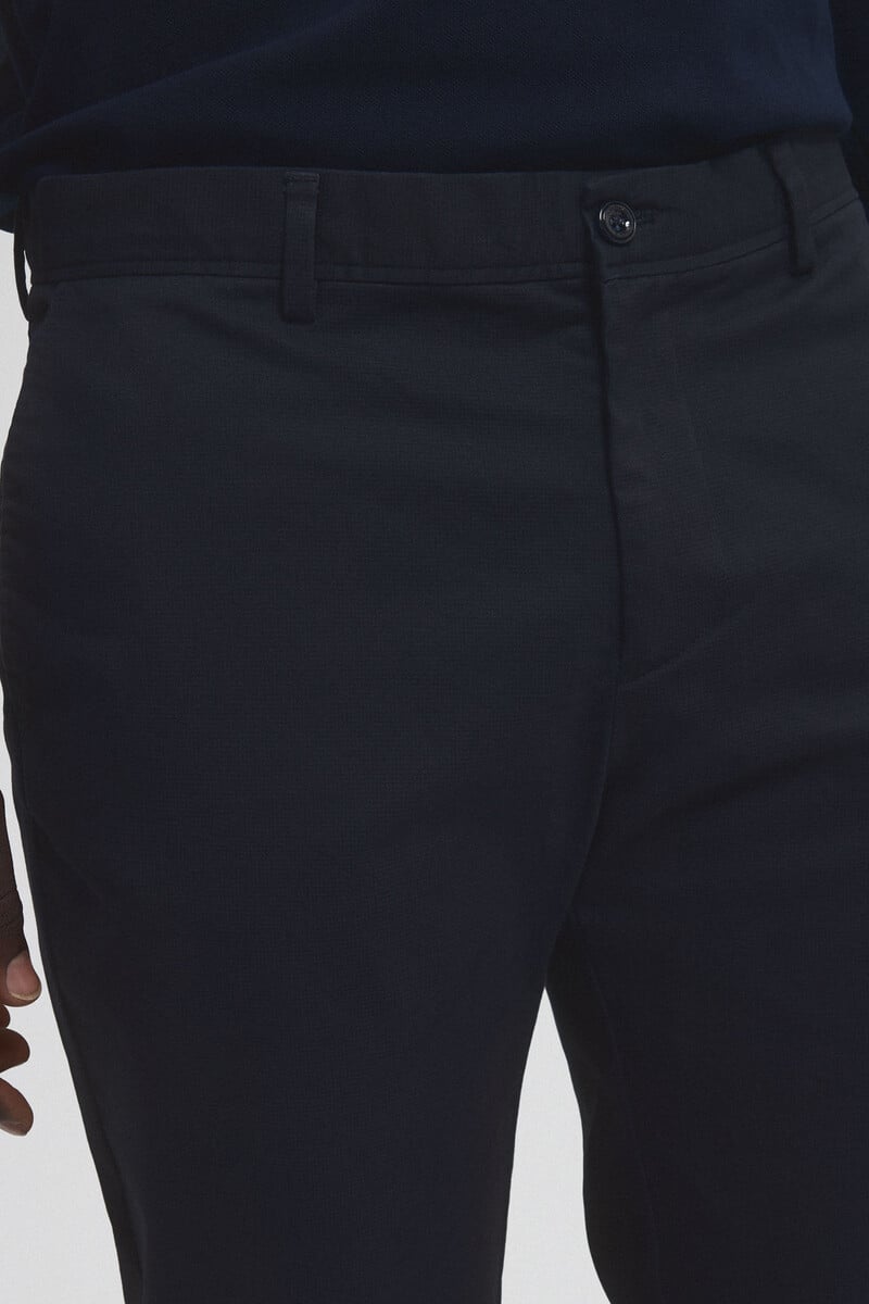 Cortefiel Pantalón chino estampado premium flex slim fit Rebajas baratas