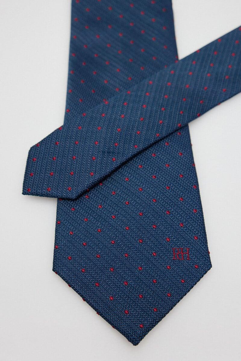 Cortefiel Corbata seda natural Liquidación