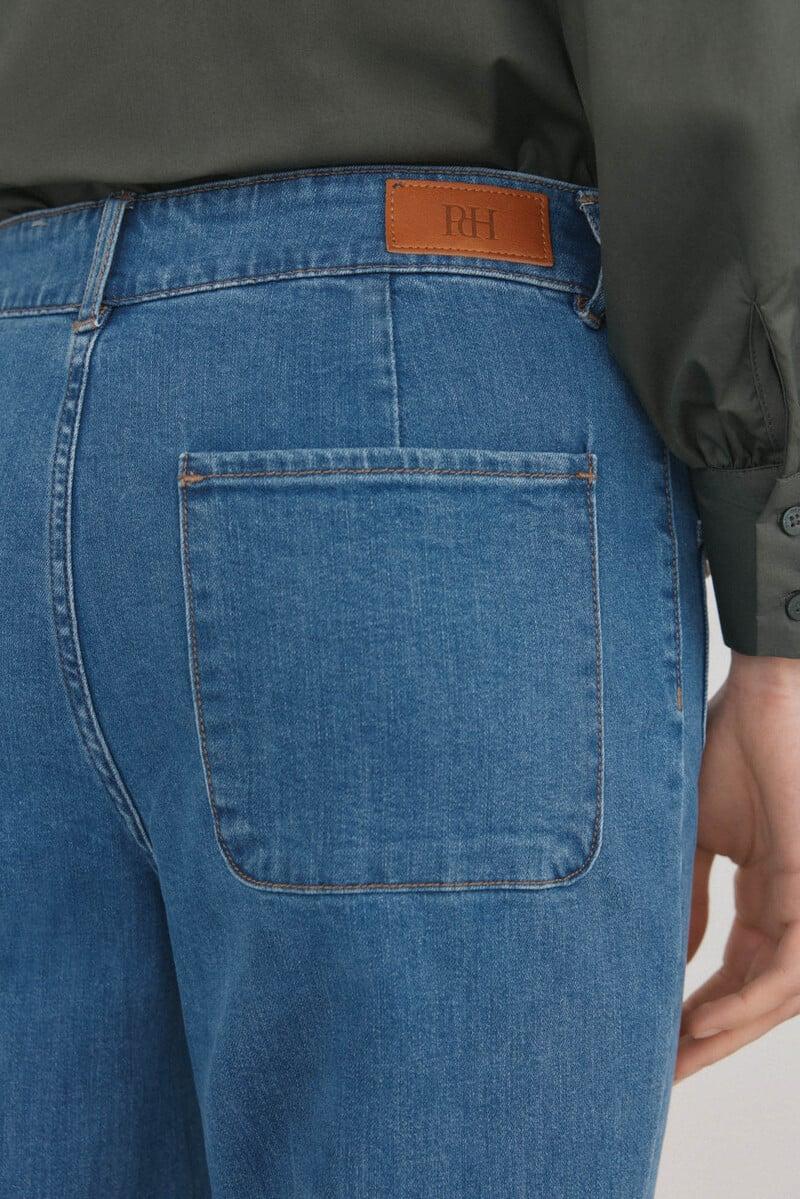 Cortefiel Jeans flare cropped Últimos 2 días