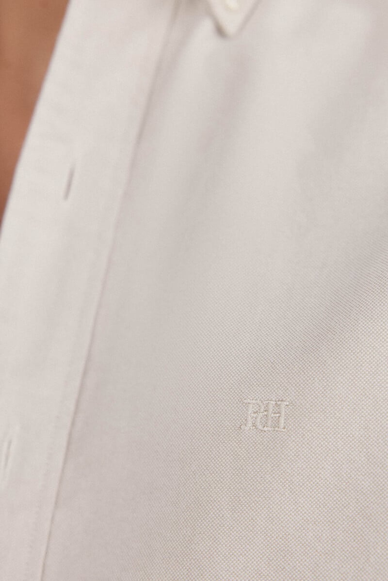 Cortefiel Camisa iconic oxford liso Superdescuento