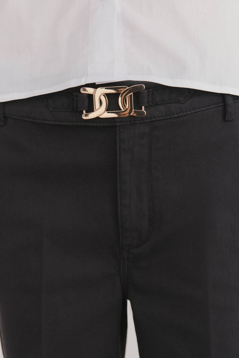Cortefiel Jeans straight cropped Liquidación