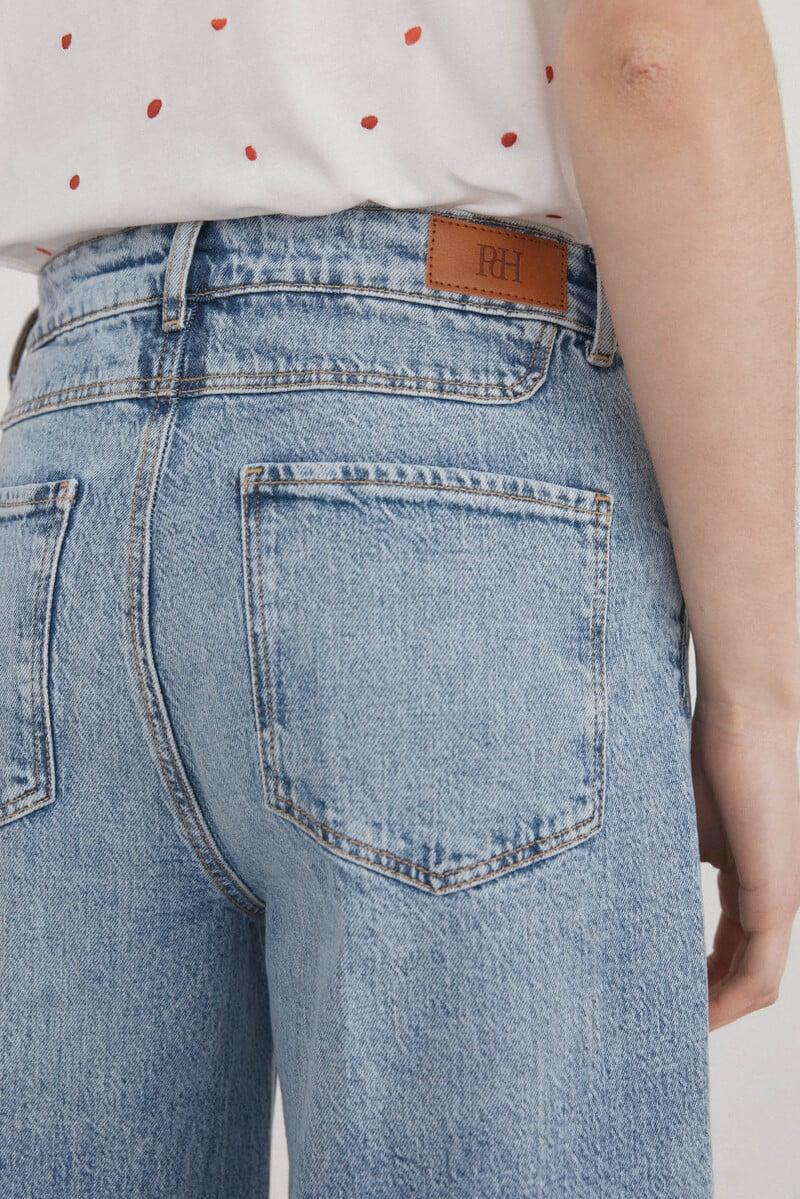 Cortefiel Jeans wide leg flare Ahorra y exporta