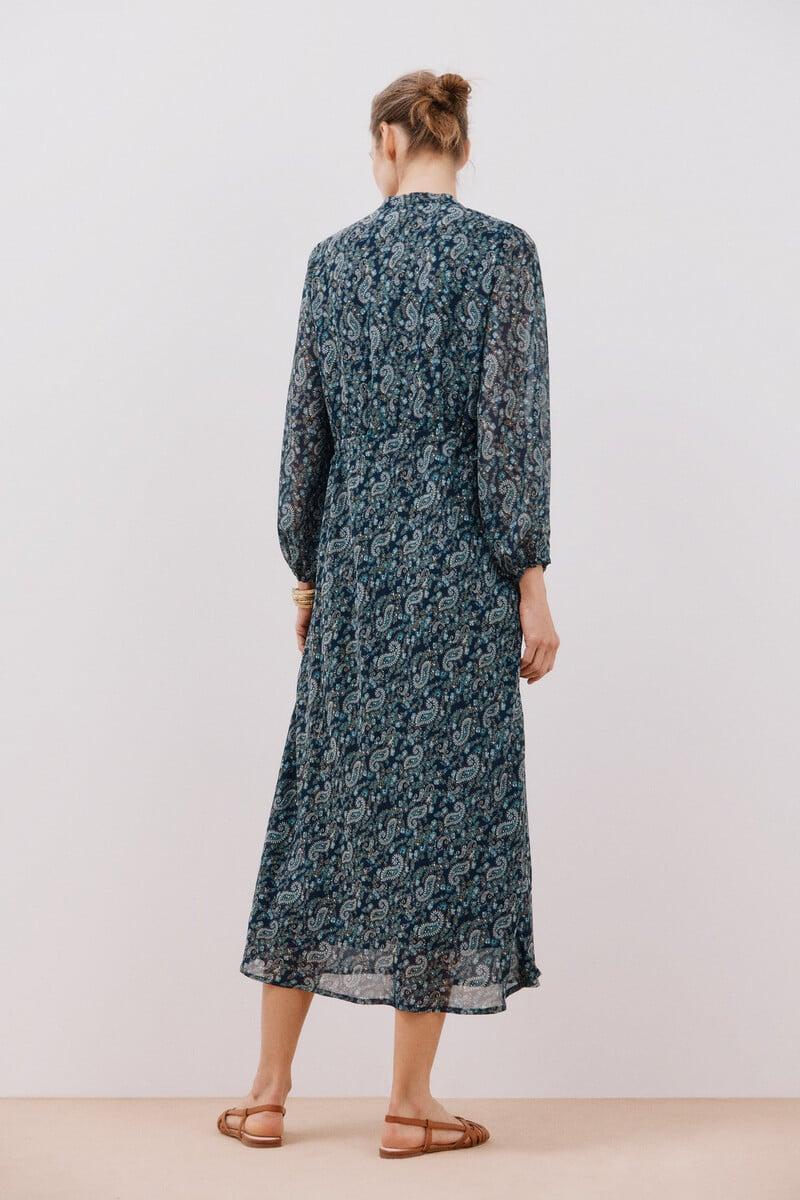 Cortefiel Vestido estampado fluido Ventas relámpago