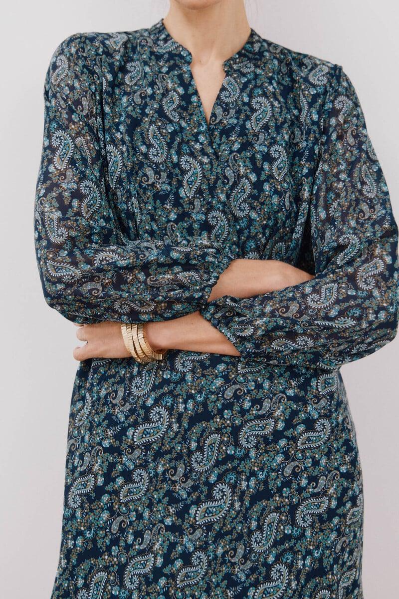Cortefiel Vestido estampado fluido Ventas relámpago