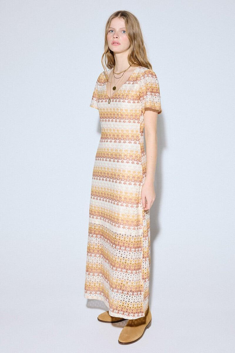 Cortefiel Vestido estructura multicolor Rebajas top