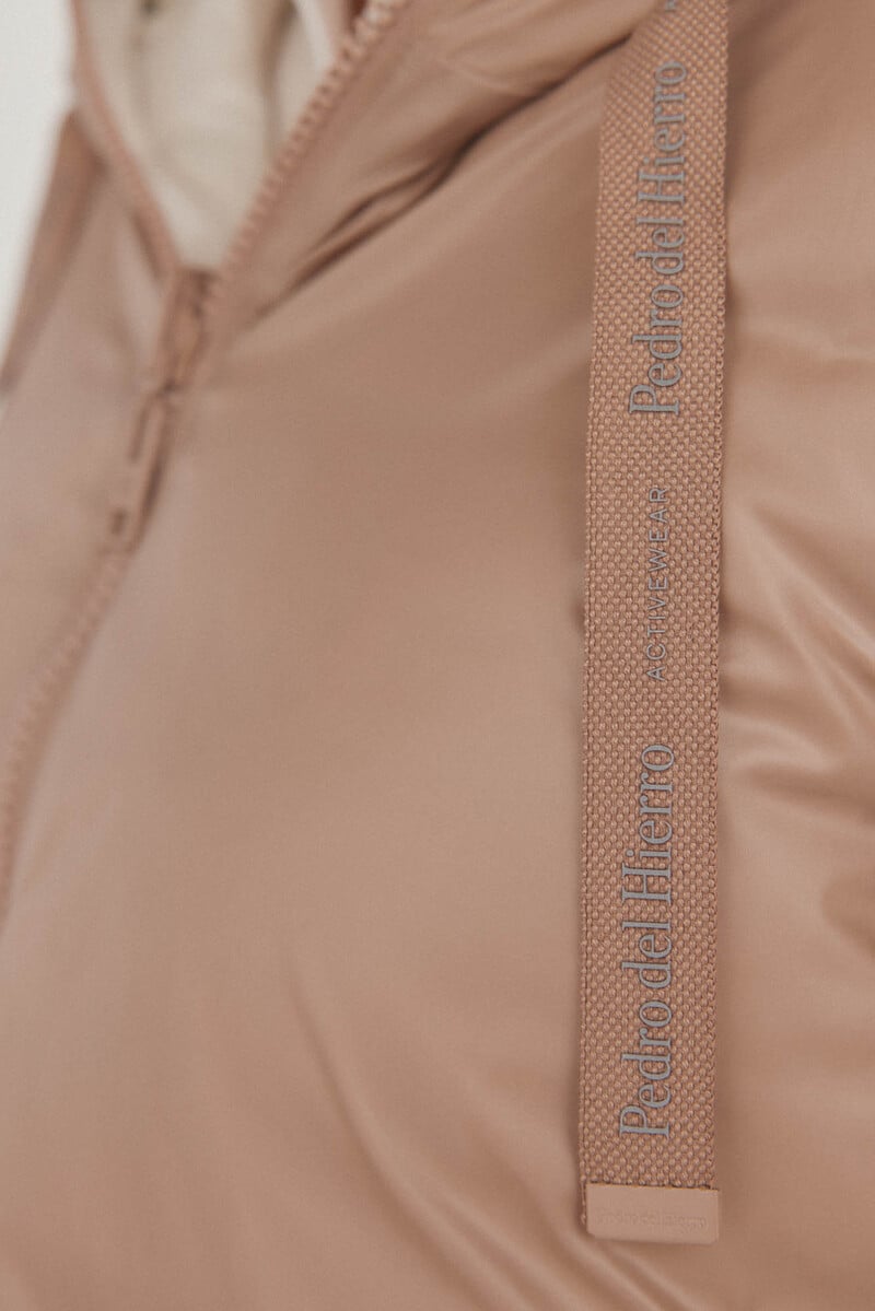 Cortefiel Parka reversible capucha 2025