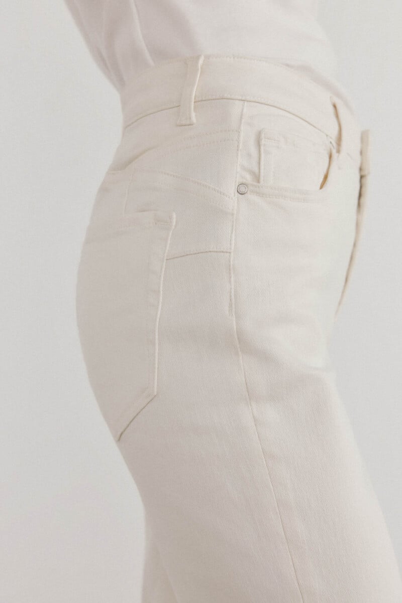 Cortefiel Jeans push up flare Venta caliente