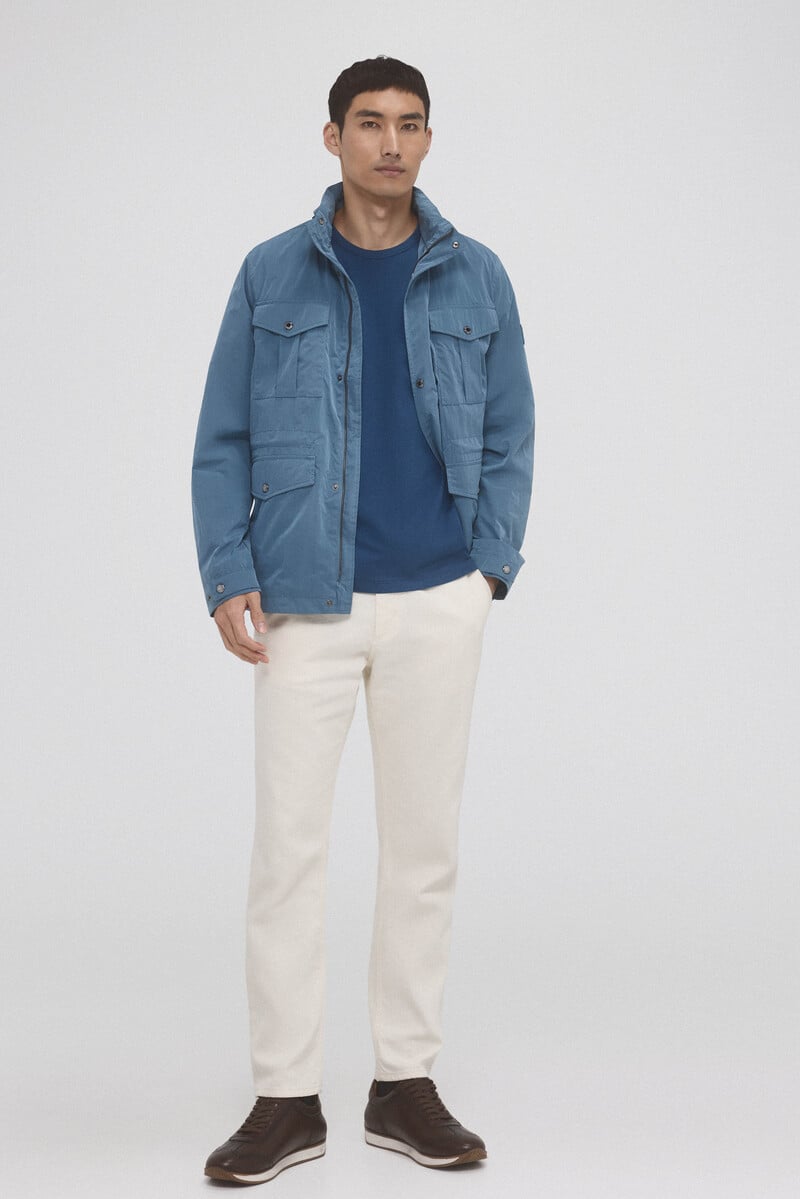 Cortefiel Chaqueta técnica cuatro bolsillos En oferta