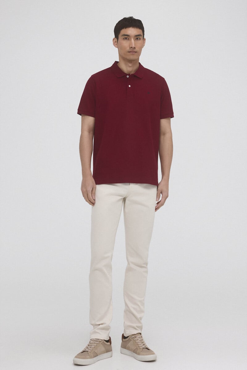 Cortefiel Polo básico piqué Tienda