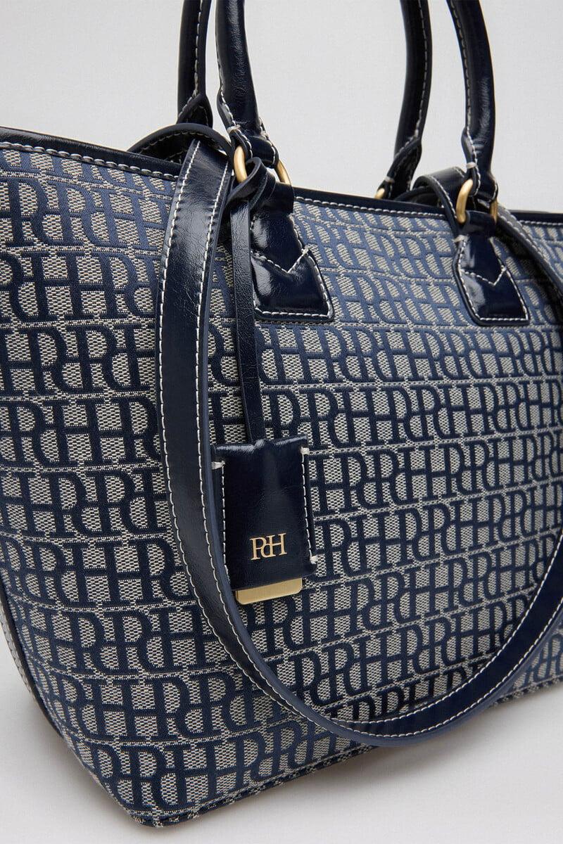 Cortefiel Bolso mini shopper logo Últimos 3 días