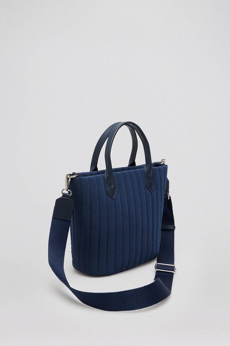 Cortefiel Bolso tote midi nylon Solo hoy