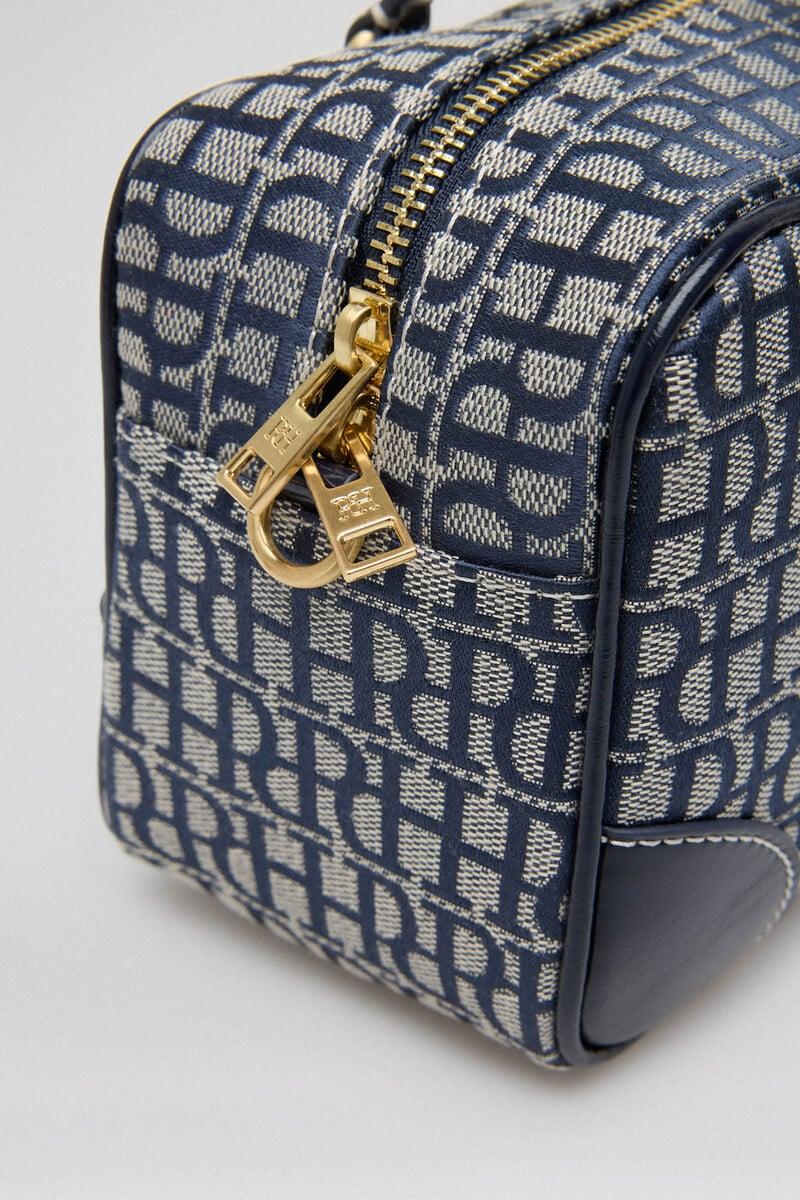 Cortefiel Bowling jacquard logo bag Solo queda un día