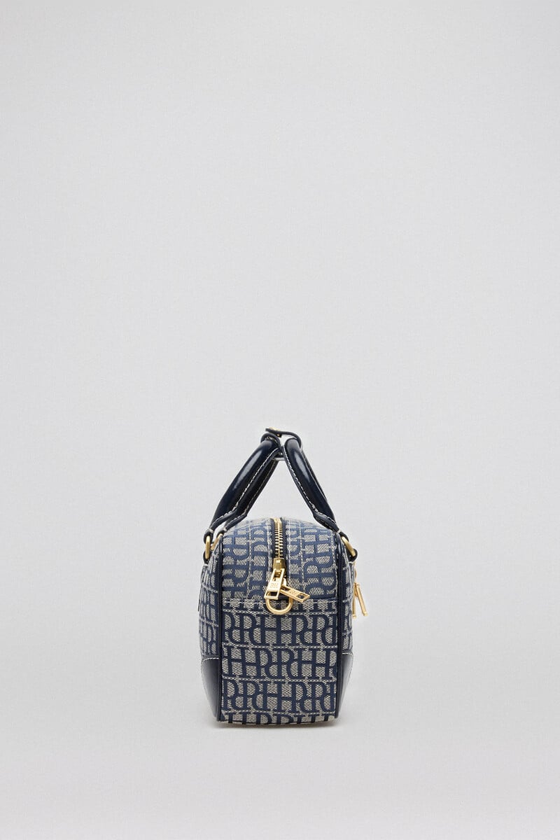 Cortefiel Bowling jacquard logo bag Solo queda un día