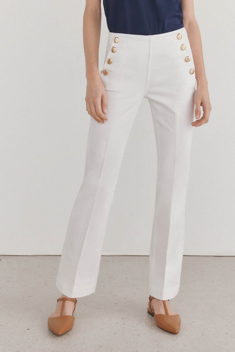 Cortefiel Jeans flare full length En oferta