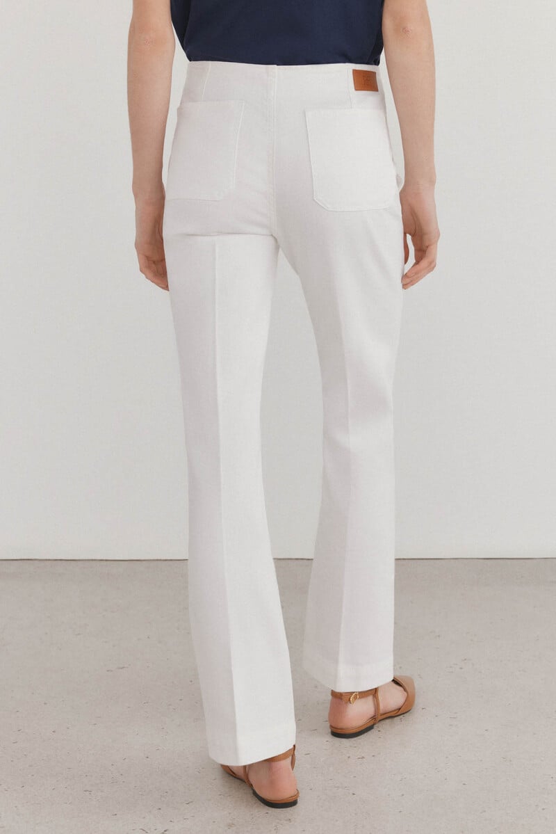 Cortefiel Jeans flare full length En oferta
