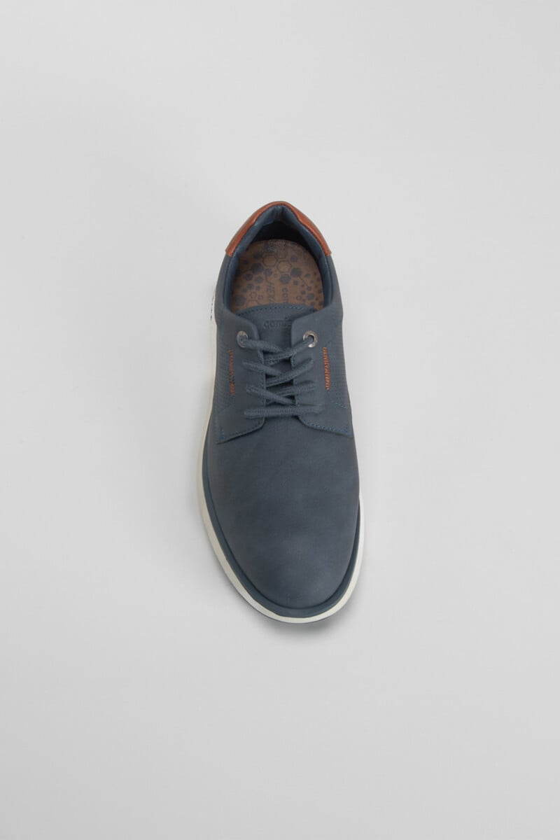 Cortefiel Blucher hexaflex azul COMFEET 2025