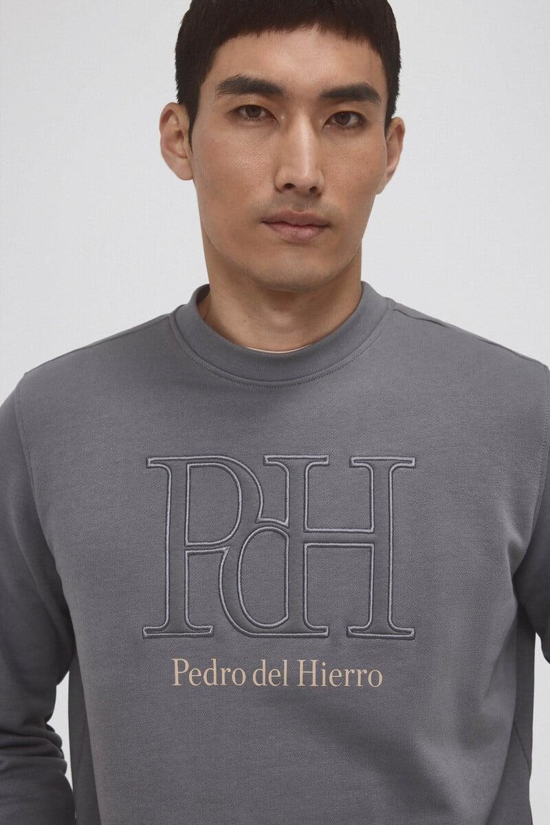 Cortefiel Sudadera logo cuello caja Outlet