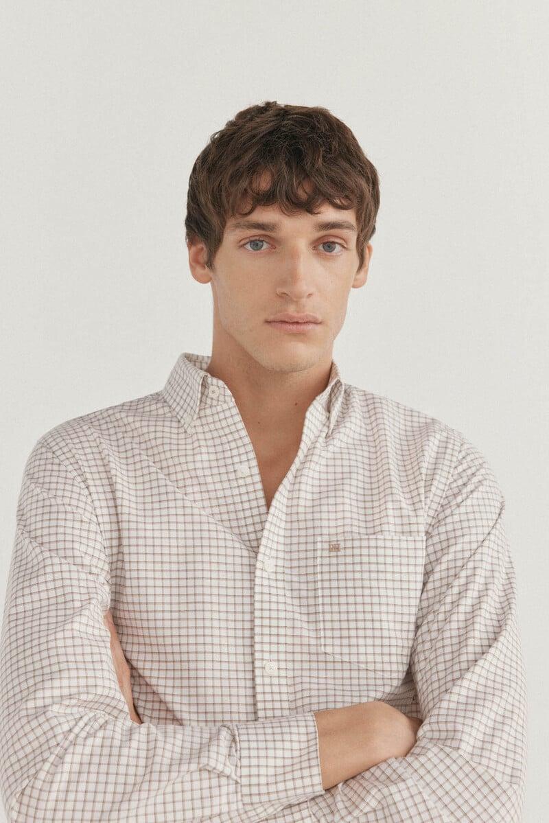 Cortefiel Camisa non iron oxford cuadros En oferta