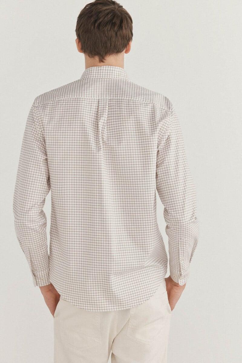 Cortefiel Camisa non iron oxford cuadros En oferta