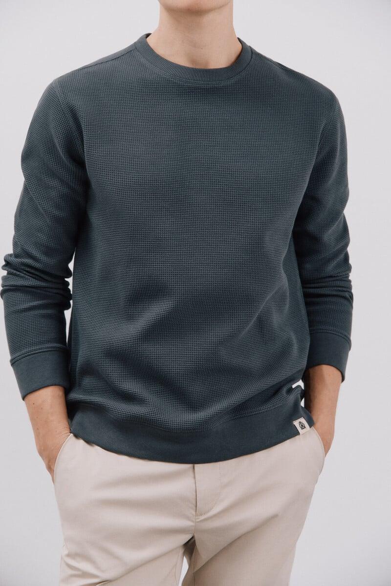 Cortefiel Sudadera tejido estructura Tienda