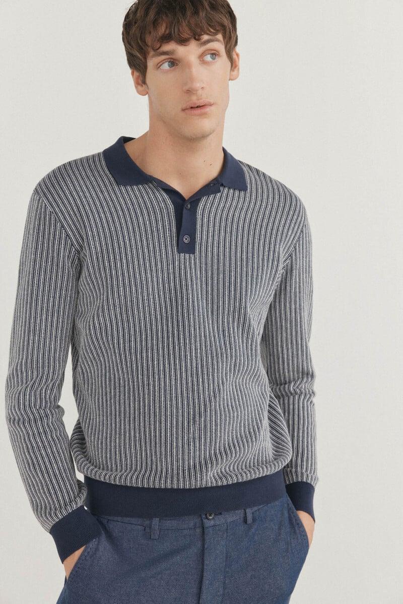 Cortefiel Jersey polo estructura vertical Oferta especial de fábrica