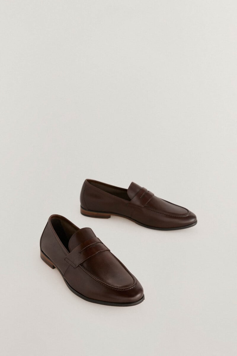Cortefiel Mocasín vestir piel Promoción trimestral