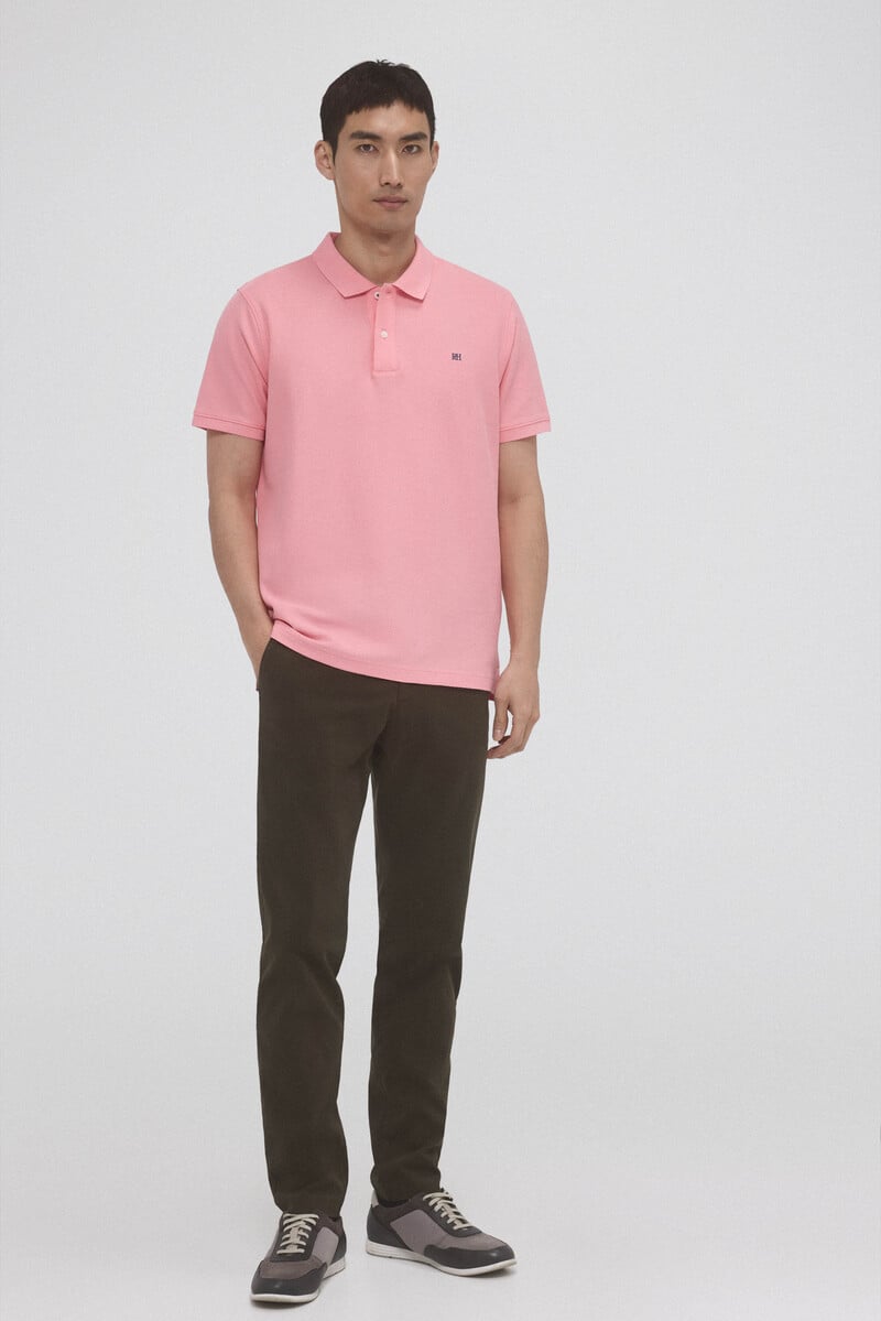 Cortefiel Polo básico piqué Precio ultrabajo