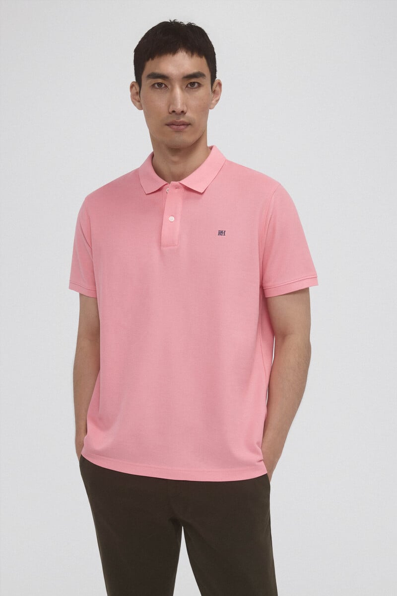 Cortefiel Polo básico piqué Precio ultrabajo