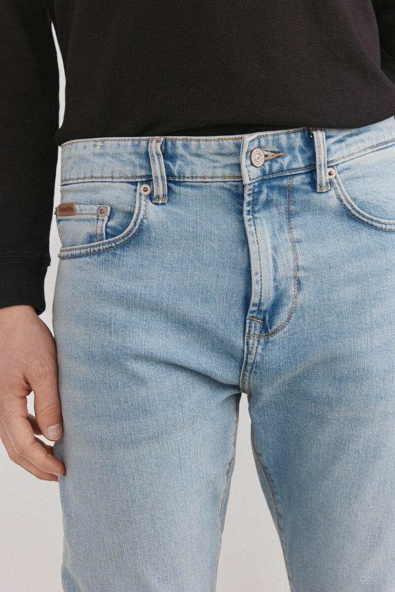Cortefiel Pantalón vaquero premium flex slim fit Rebajas