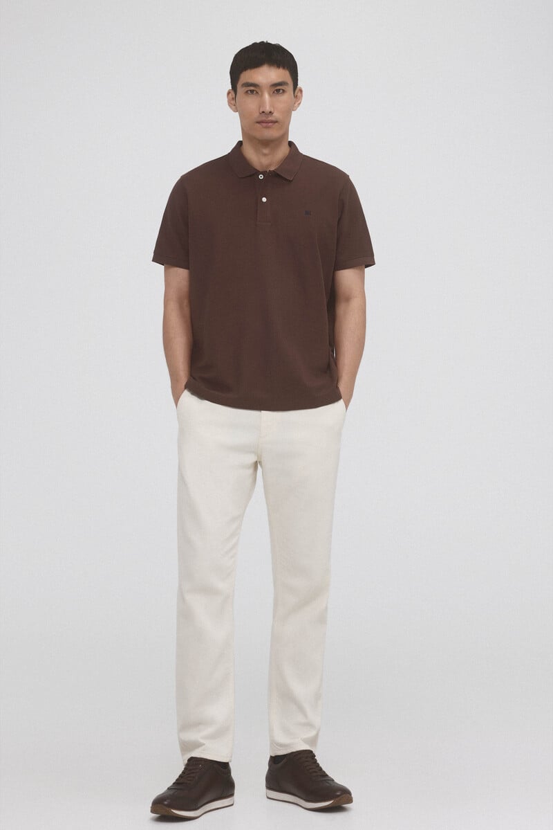 Cortefiel Polo básico piqué Rebajas de fábrica