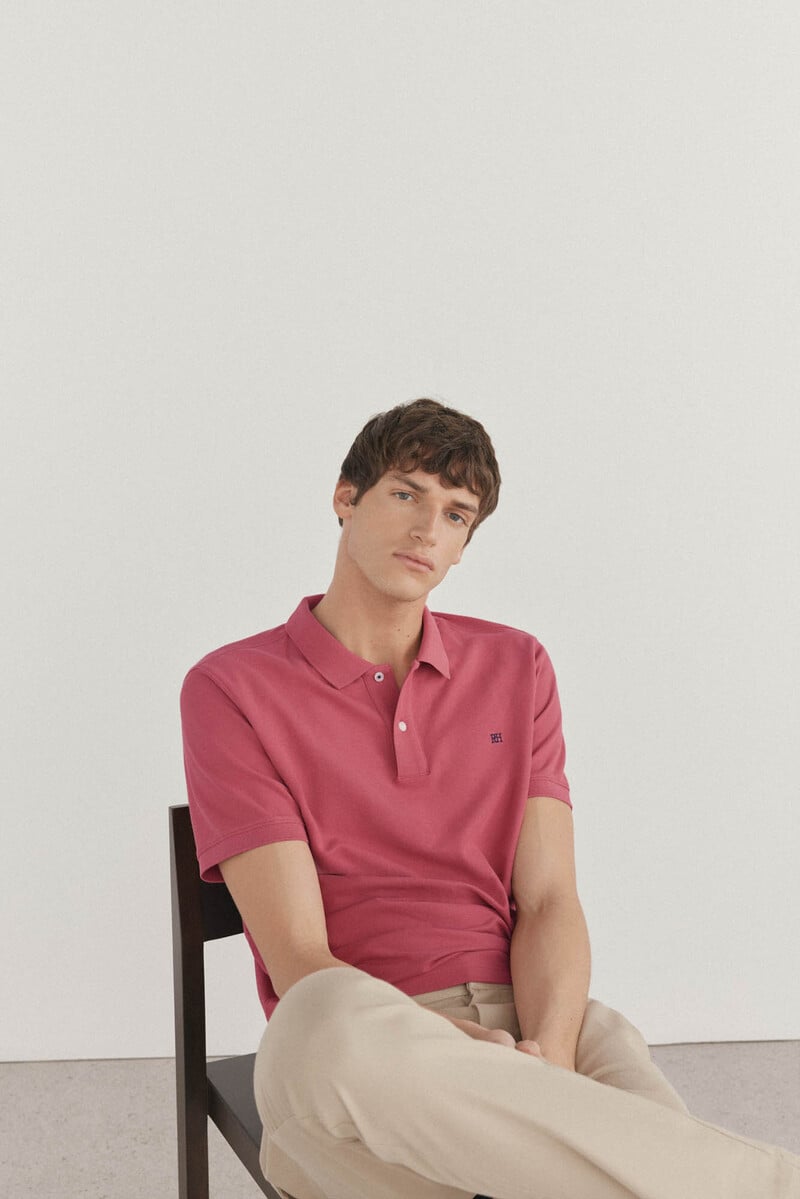 Cortefiel Polo básico piqué Tienda