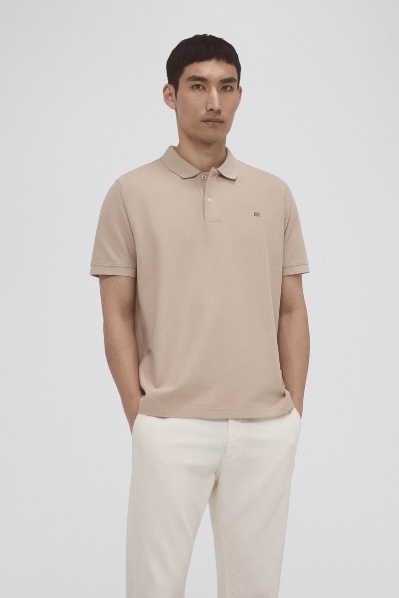 Cortefiel Polo básico piqué Mejor oferta