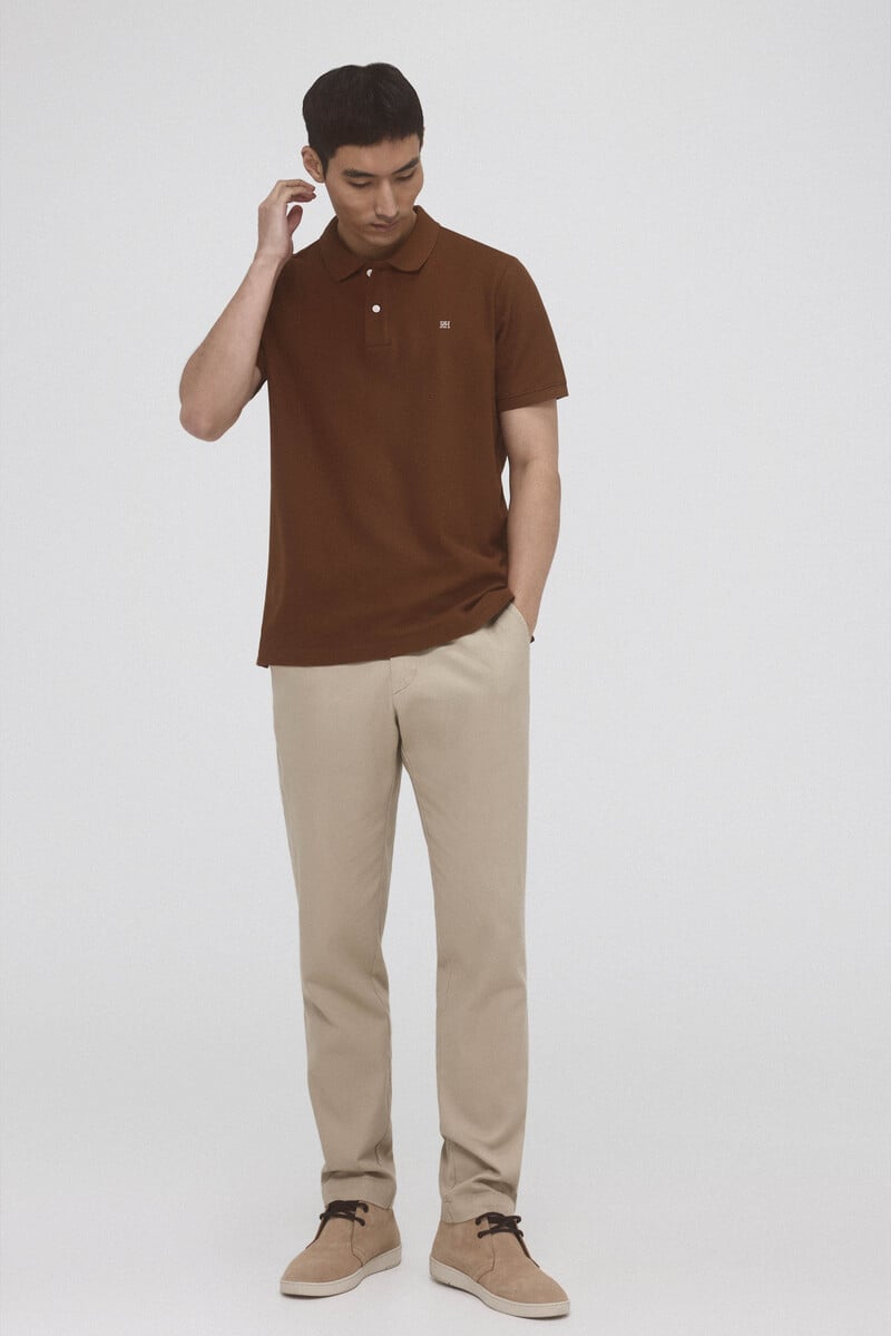 Cortefiel Polo básico piqué Rebajas online