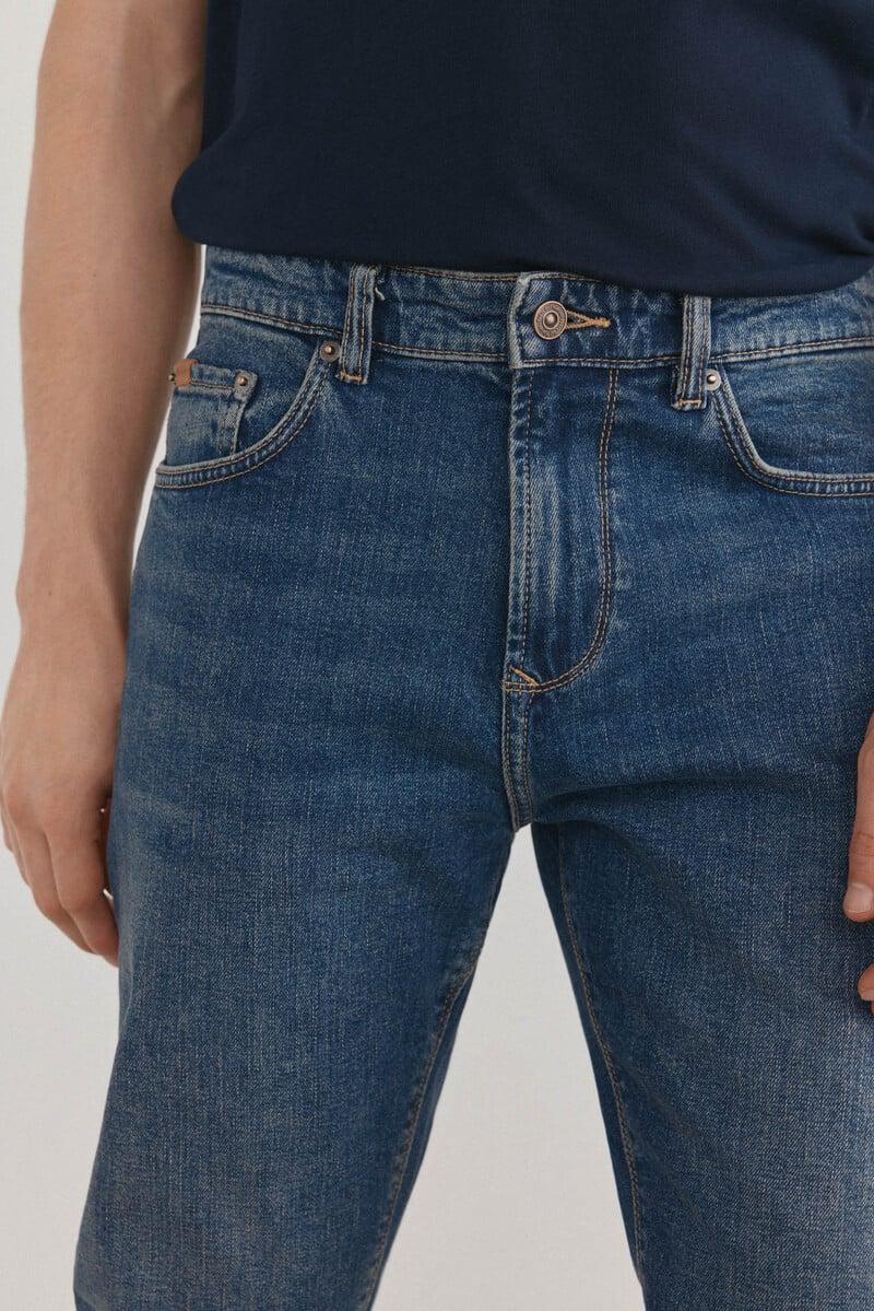 Cortefiel Pantalón vaquero premium flex regular fit Últimos 3 días