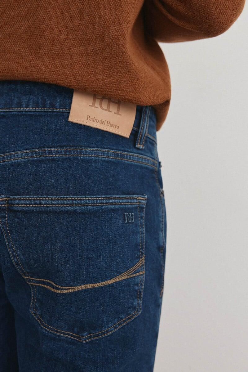 Cortefiel Pantalón vaquero premium flex slim fit Último día