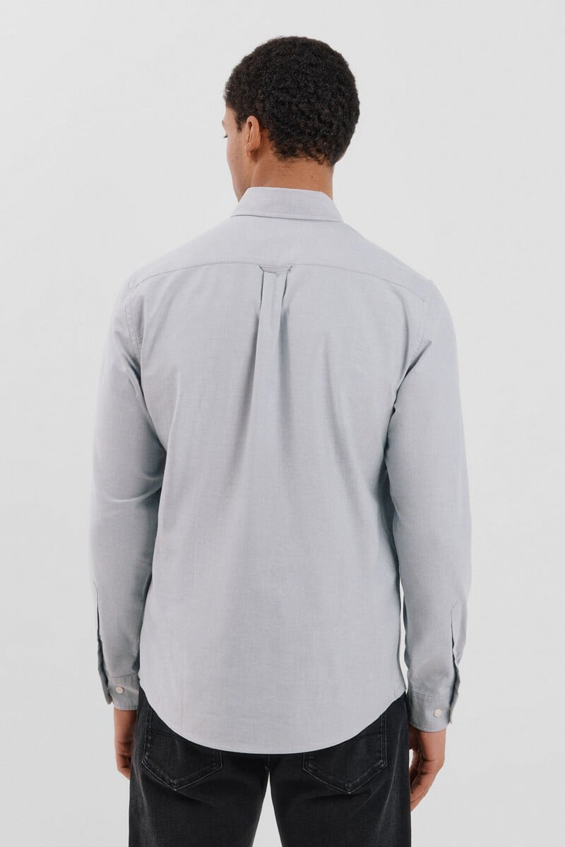 Cortefiel Camisa oxford liso Ofertas de temporada