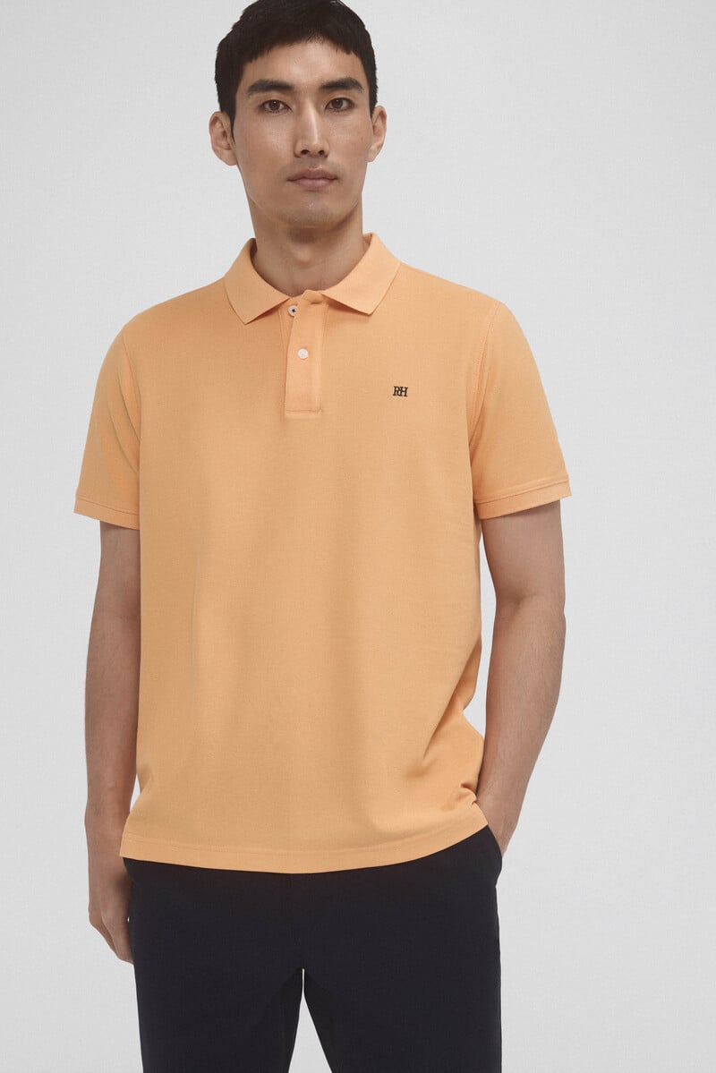 Cortefiel Polo básico piqué Precio ultrabajo