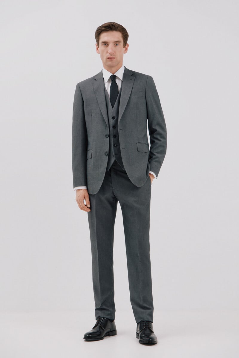Cortefiel Americana cuadrillé slim fit Outlet