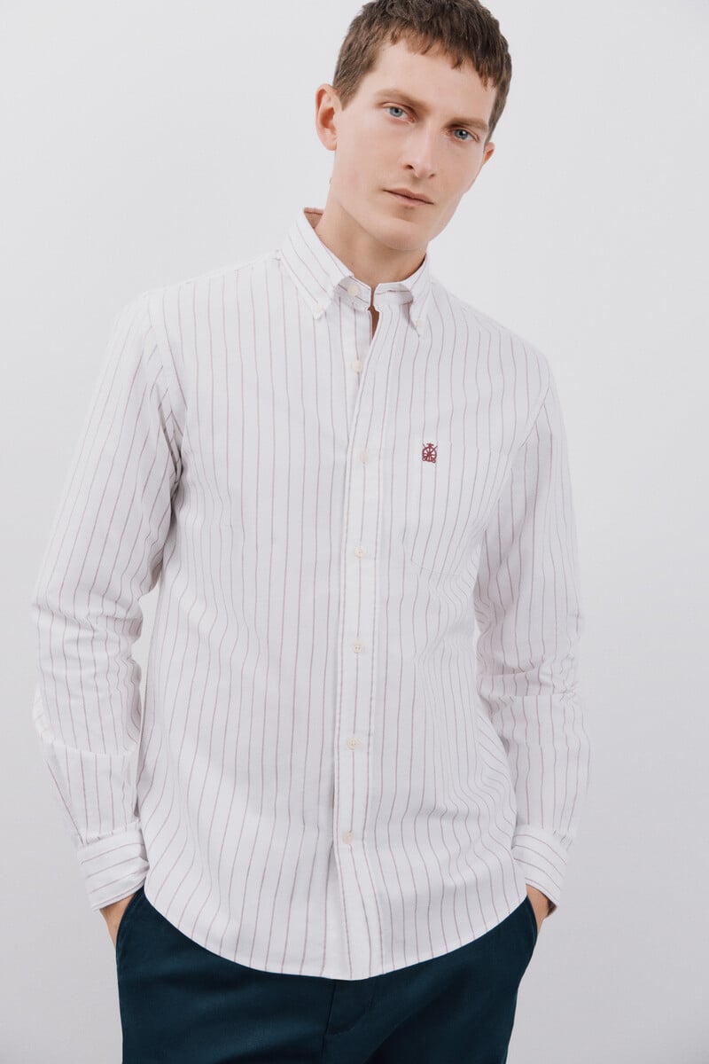 Cortefiel Camisa oxford rayas En oferta