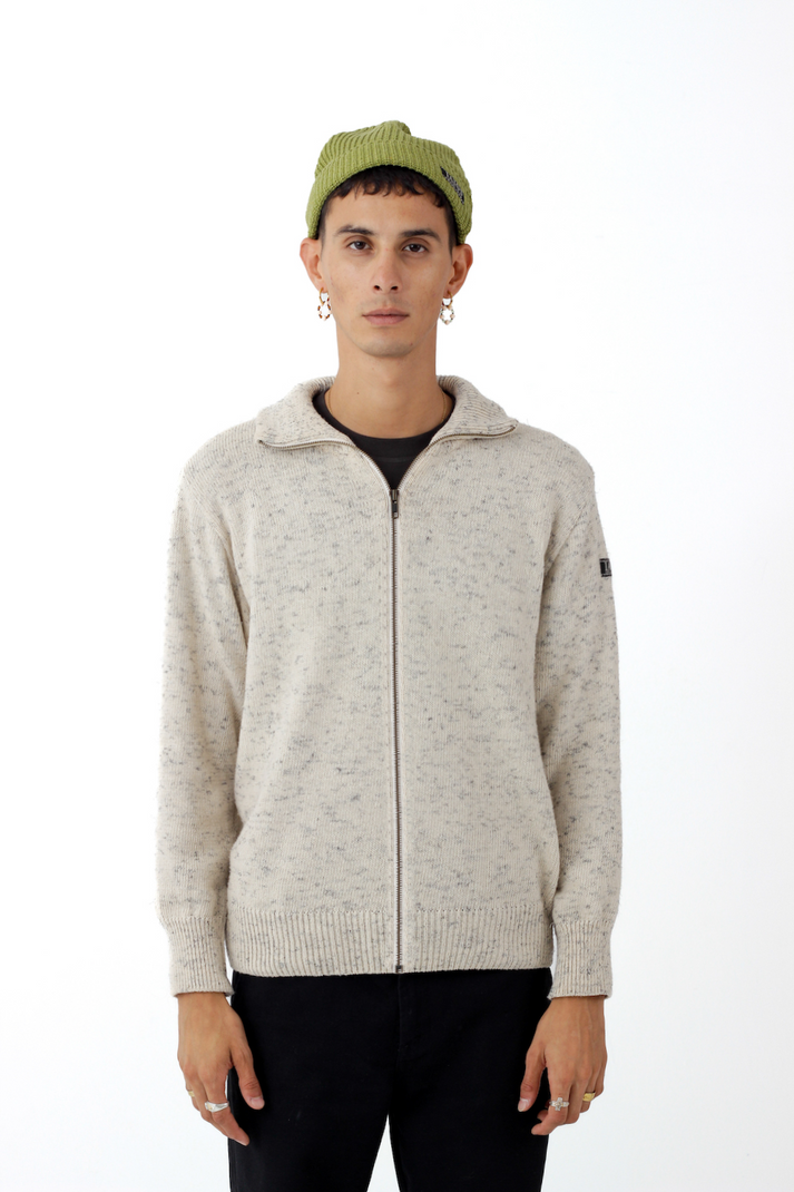 Iaios Jersey cremallera blanco Venta caliente