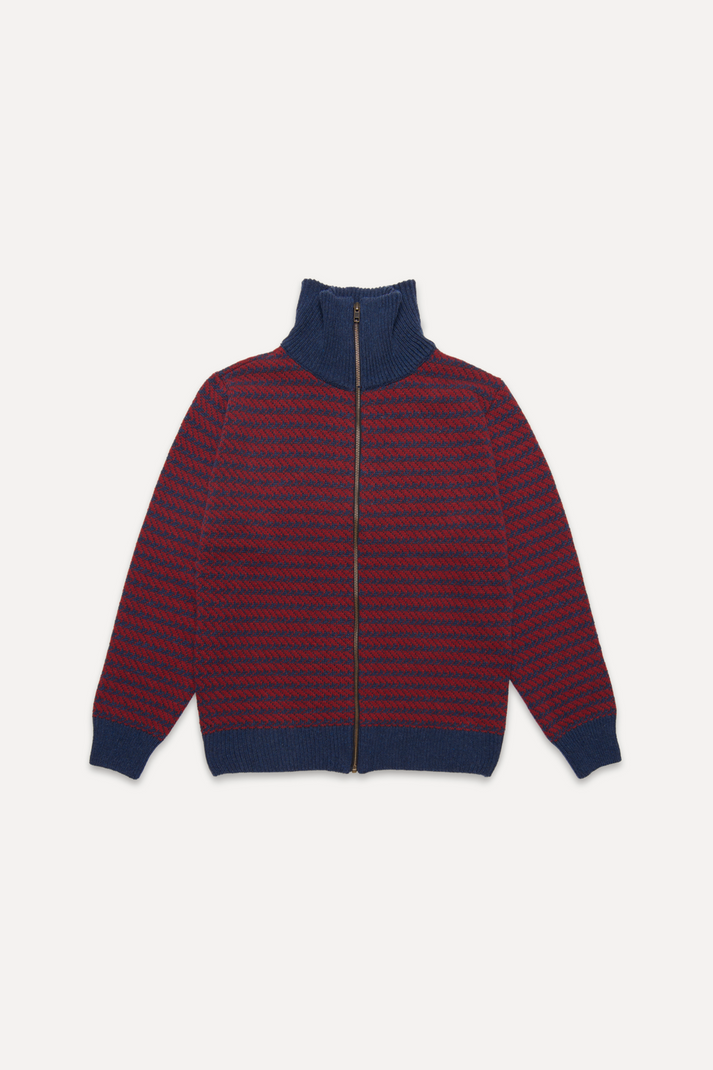 Iaios Jersey cremallera jacquard Tienda de fábrica