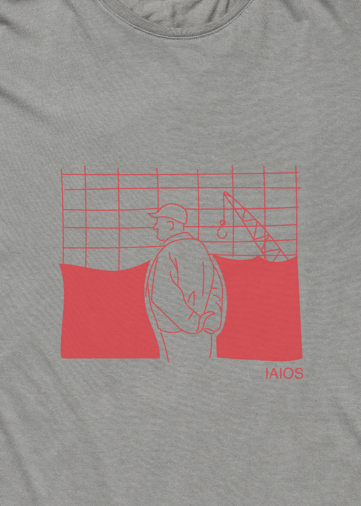 Iaios Camiseta gris - IAIO Rebajas de fábrica
