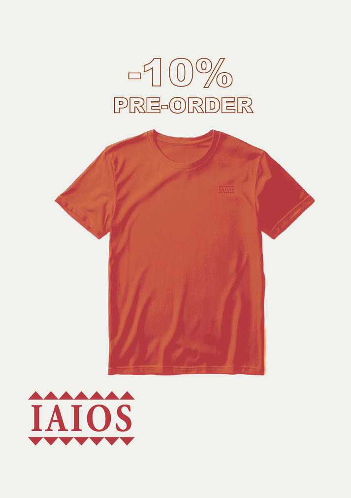 Iaios Camiseta bordado salmón Los más vendidos