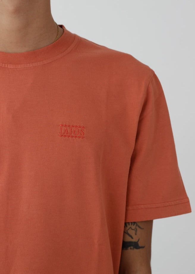 Iaios Camiseta bordado salmón Los más vendidos