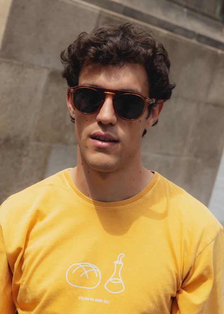 Iaios Camiseta amarilla - Volem pa amb oli Solo hoy