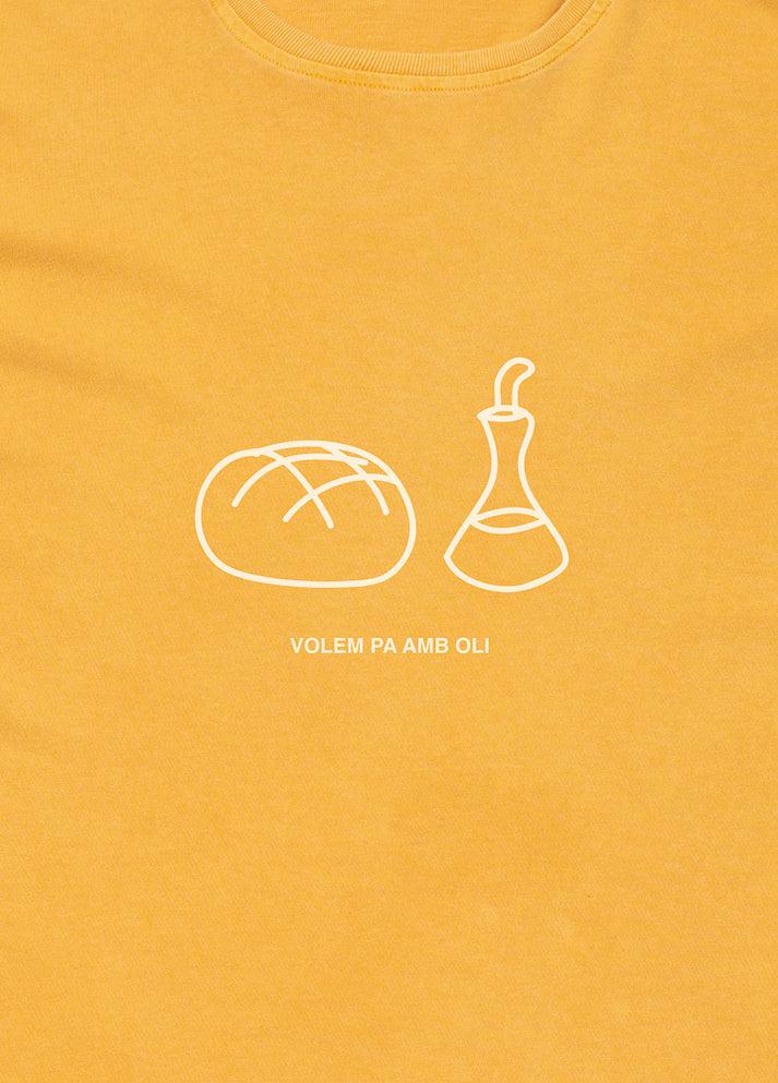 Iaios Camiseta amarilla - Volem pa amb oli Solo hoy