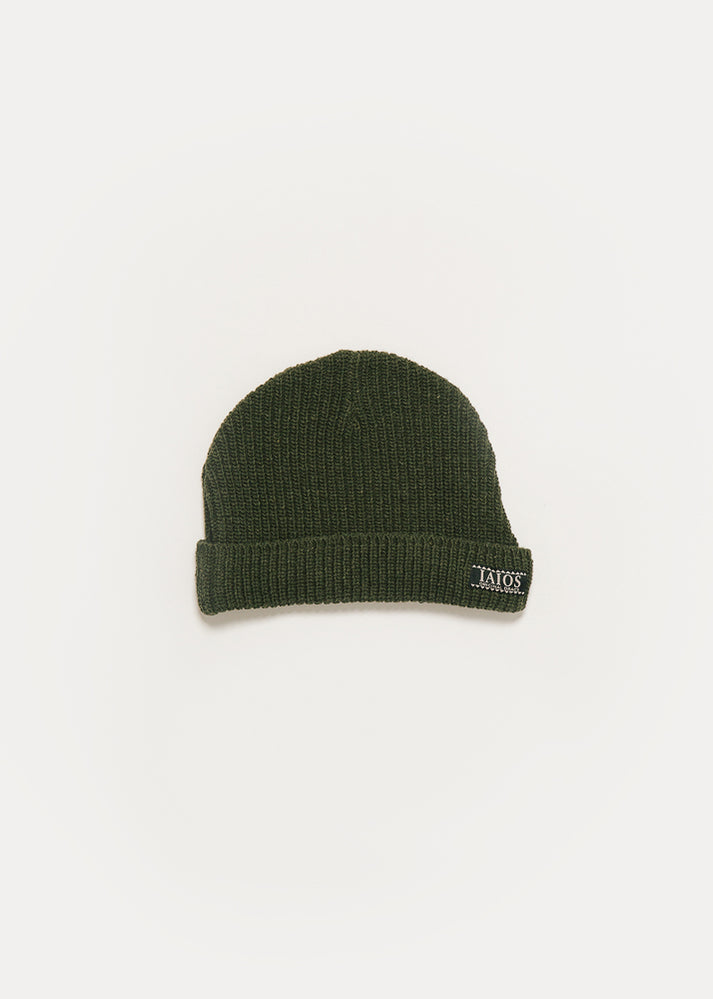 Iaios Gorro verde oscuro Precios de Black Friday