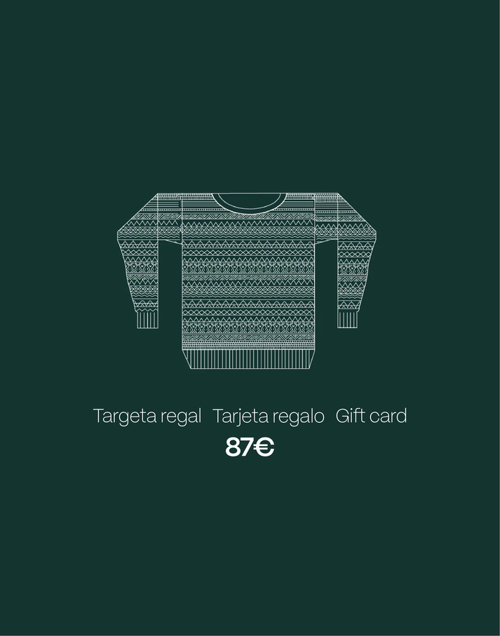 Iaios Tarjeta regalo - Jersei jacquard En oferta