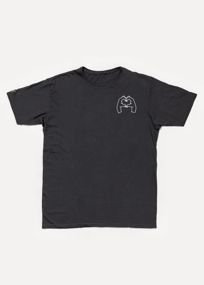 Iaios Camiseta negra - Corazón Limitado a 3 días