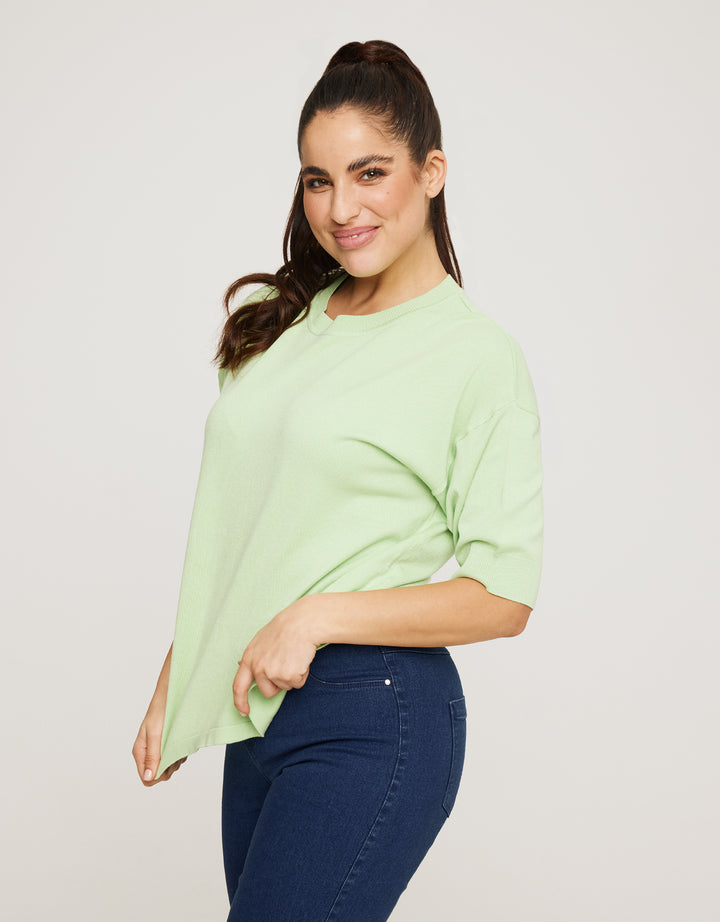 koala bay Jersey Manga Corta Verde Claro - Krekla Outlet online